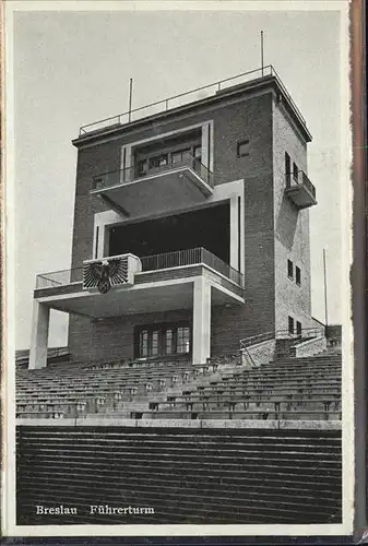 wx53301 Breslau Niederschlesien Fuehrerturm Kategorie. Wroclaw Alte Ansichtskarten