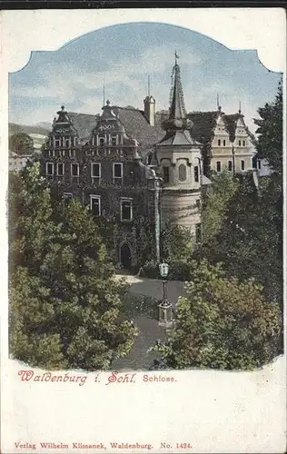 Waldenburg Schlesien Schloss 