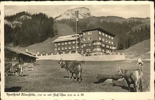 Walsertal Kleinwalsertal Sporthotel Auenhuette Kl. Walsertal / Oesterreich /