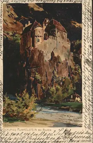 Bozen Schloss Runkelstein bei Bozen