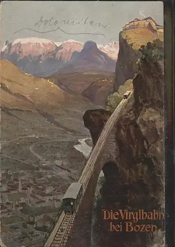 Dolomiten Virglbahn bei Bozen