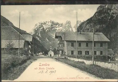 Landro Monte Cristallo 1903