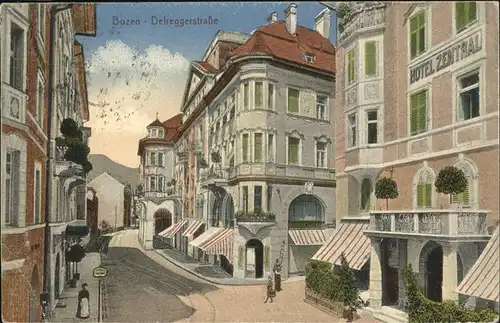Bozen Defreggerstrasse Hotel Zentral