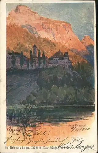 Steiermark Burg Friedstein