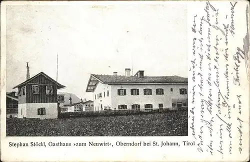 Sankt Johann Tirol Gasthaus Neuwirt
