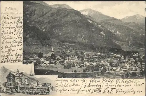 Frutigen Berner Oberland
Panorama Kat. Frutigen