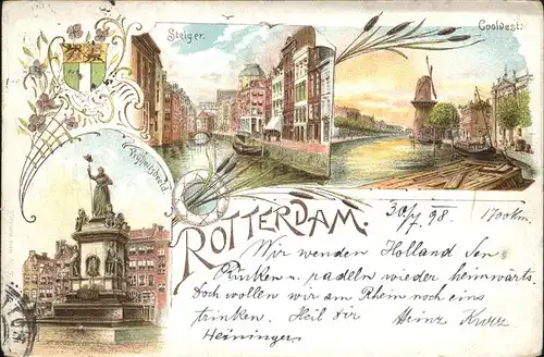 Rotterdam Teilansichten Kat. Rotterdam