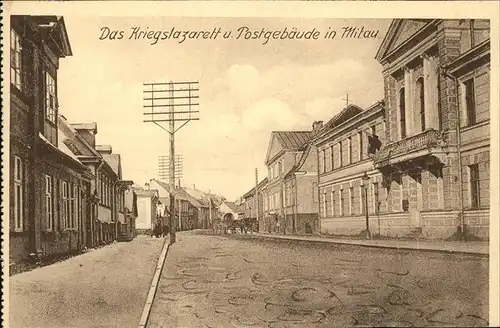 Mitau Kriegslazarett
Postgebaeude