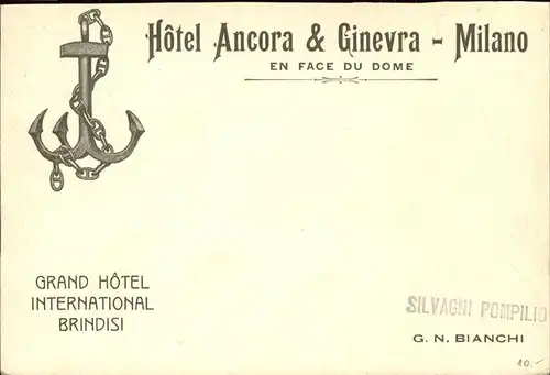 Milano Hotel Ancora & Geneve