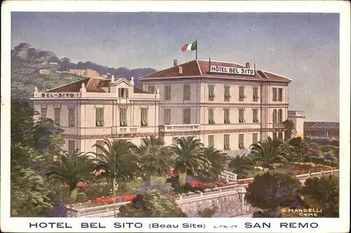 San Remo Hotel Bel Sito Kat. San Remo