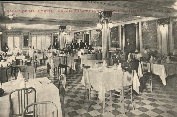 Palma de Mallorca Salon Comedor Hotel Alhambra Kat. Palma de ... Palma de Mallorca Salon Comedor Hotel Alhambra Kat. Palma de ...