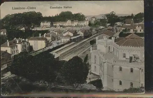 Lissabon Cintra Eisenbahn Station