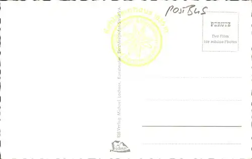Hohen Goell Kehlsteinstrasse Postbus