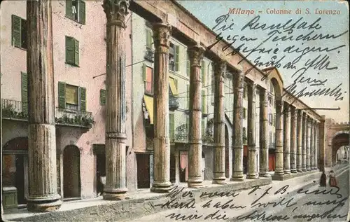 Milano Colonne di S Lorenza
