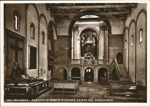 Bologna Basilica Santo Stefano Chiesa Crocifisso Kat. Bologna