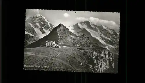 wz01491 Grindelwald Jungfrau
Moench Kategorie. Grindelwald Alte Ansichtskarten