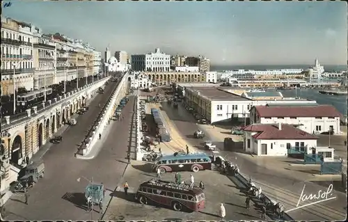 Alger Algerien Rampes vers la Place du Gouvernement / Algier Algerien /