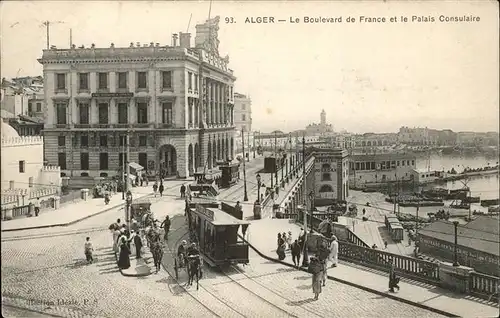 Alger Algerien Boulevard de France / Algier Algerien /