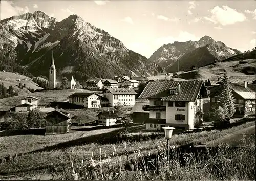 wz02097 Hirschegg Kleinwalsertal Vorarlberg Elferkopf Kategorie. Mittelberg Alte Ansichtskarten