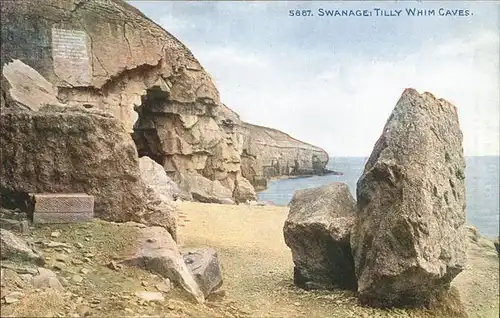 Swanage Purbeck Tilly Whim Caves Kat. Purbeck