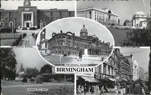 Birmingham Council House
Medical School Kat. Birmingham