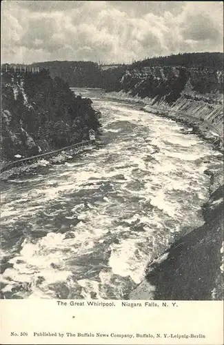 Niagara Falls New York Grand Whirlpool Kat. Niagara Falls