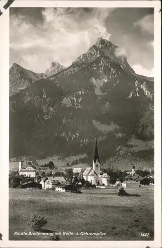 wz02392 Reutte Tirol Breitenwand
Kelle- und Gehernespitze Kategorie. Reutte Alte Ansichtskarten