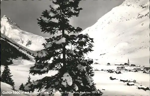 Galtuer Tirol Ballunspitze
Paznaun / Galtuer /Tiroler Oberland