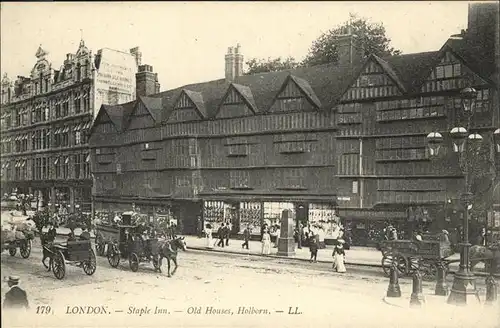 London Staple Inn Kat. City of London