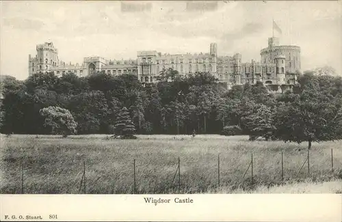 wz02419 Windsor Castle Windsor  Castle Kategorie. United Kingdom Alte Ansichtskarten