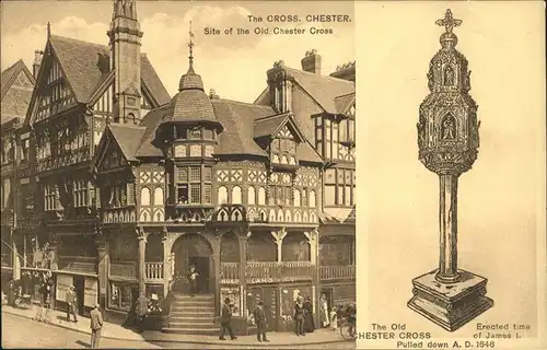 Chester Cheshire Old Chester Cross / Chester /Cheshire CC
