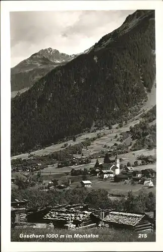 Gaschurn Vorarlberg  / Gaschurn /Bludenz-Bregenzer Wald