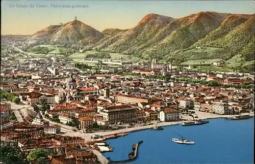 Como Lombardia Panorama generale Kat. Como