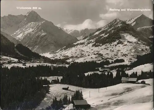 Riezlern Kleinwalsertal Mittelberg
Widderstein