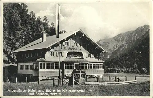 Hintersteinertal Tirol
Giebelhaus
