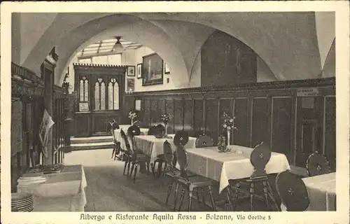 Bolzano Albergo Aquila Rossa Kat. Bolzano