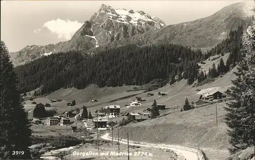 Gargellen Madrisa