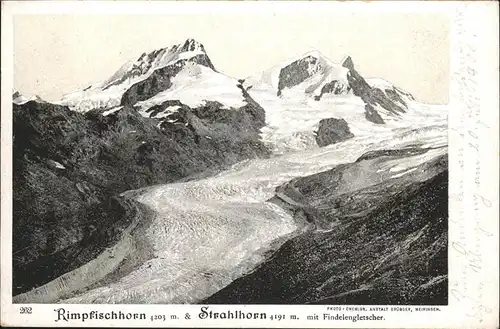 Rimpfischhorn Strahlhorn Kat. Rimpfischhorn