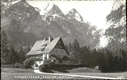 Hinterstoder Pension Dietlgut Kat. Hinterstoder