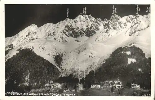 Innsbruck Nordkettenbahn Kat. Innsbruck