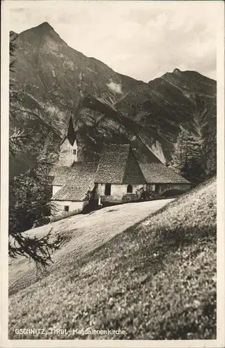 Gschnitz Tirol Magdalenen Kirche  / Gschnitz /Innsbruck