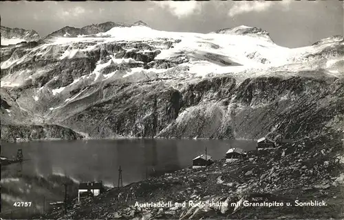 Rudolfshuette Granalspitze Sonnblick Kat. Uttendorf