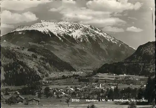 Vandans Vorarlberg Hochjoch / Vandans /Bludenz-Bregenzer Wald