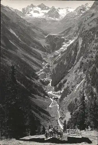 Silvretta Hochalpenstrasse Fermuntstausee  Kat. Silvretta