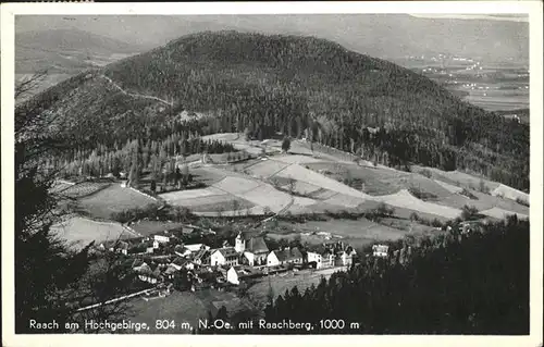 Raach Hochgebirge  Kat. Raach am Hochgebirge