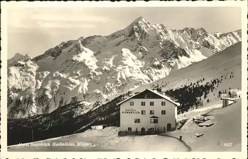 Soelden Hotel Sonnblick Kat. Soelden