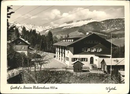 Walserschanz Kleinwalsertal Gasthof Pension  /  /