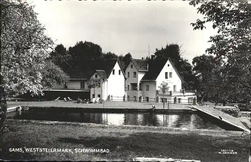 Gams Hieflau Schwimmbad Kat. Gams bei Hieflau