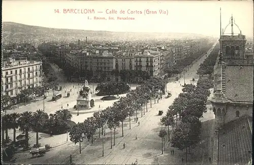 Barcelona Calle de Cortes Kat. Barcelona