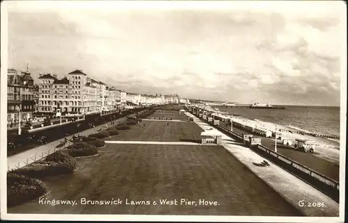 Kingsway Halton Brunswick Lawns
West Pier
Hove Kat. Halton